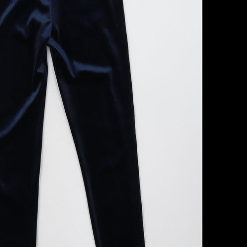 M&S Girls Blue  Polyester Jegging Trousers Size 7-8 Years  Regular  - Harry Potter