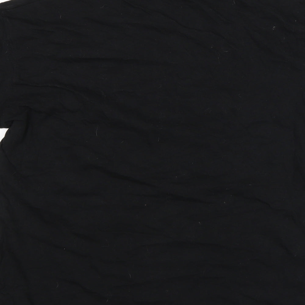 Traditional Craftwear Mens Black  Cotton  T-Shirt Size M Round Neck  - Ireland