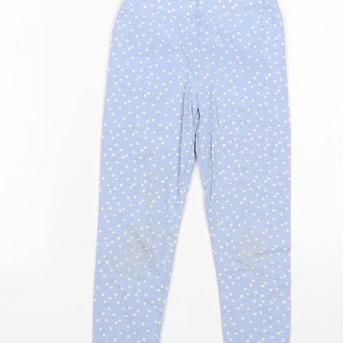 H&M Girls Multicoloured Polka Dot Cotton  Pyjama Pants Size 4-5 Years