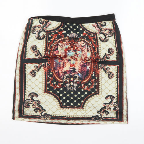 Zanzea Womens Multicoloured   Mini Skirt Size XL