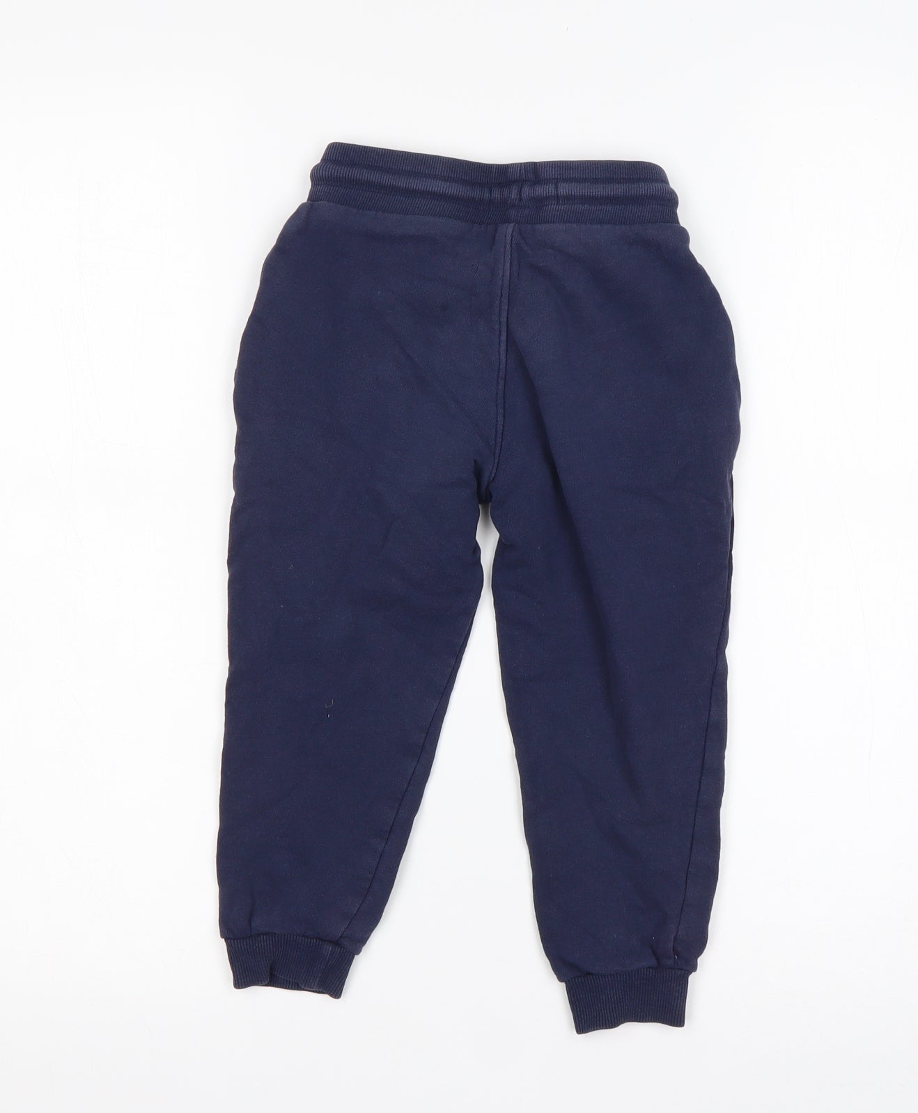 Matalan Boys Blue  Cotton Sweatpants Trousers Size 5 Years  Regular