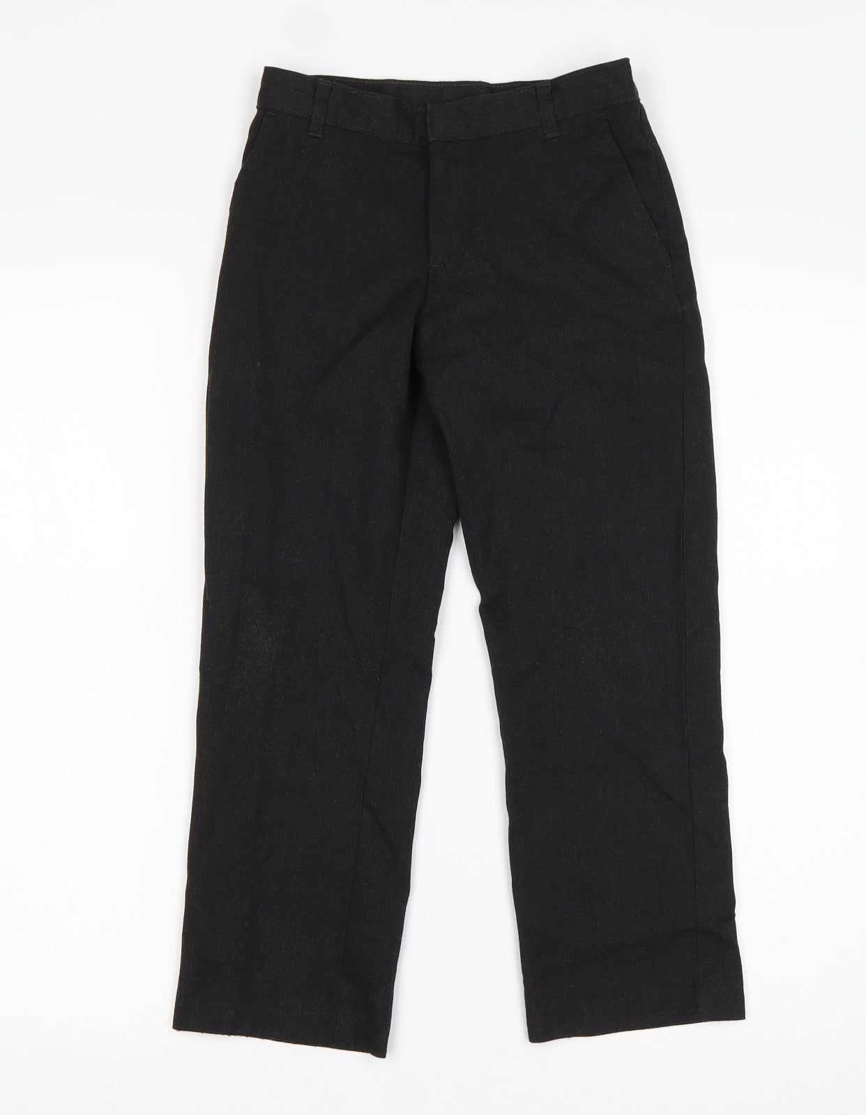 George Boys Grey  Polyester Dress Pants Trousers Size 6-7 Years  Regular