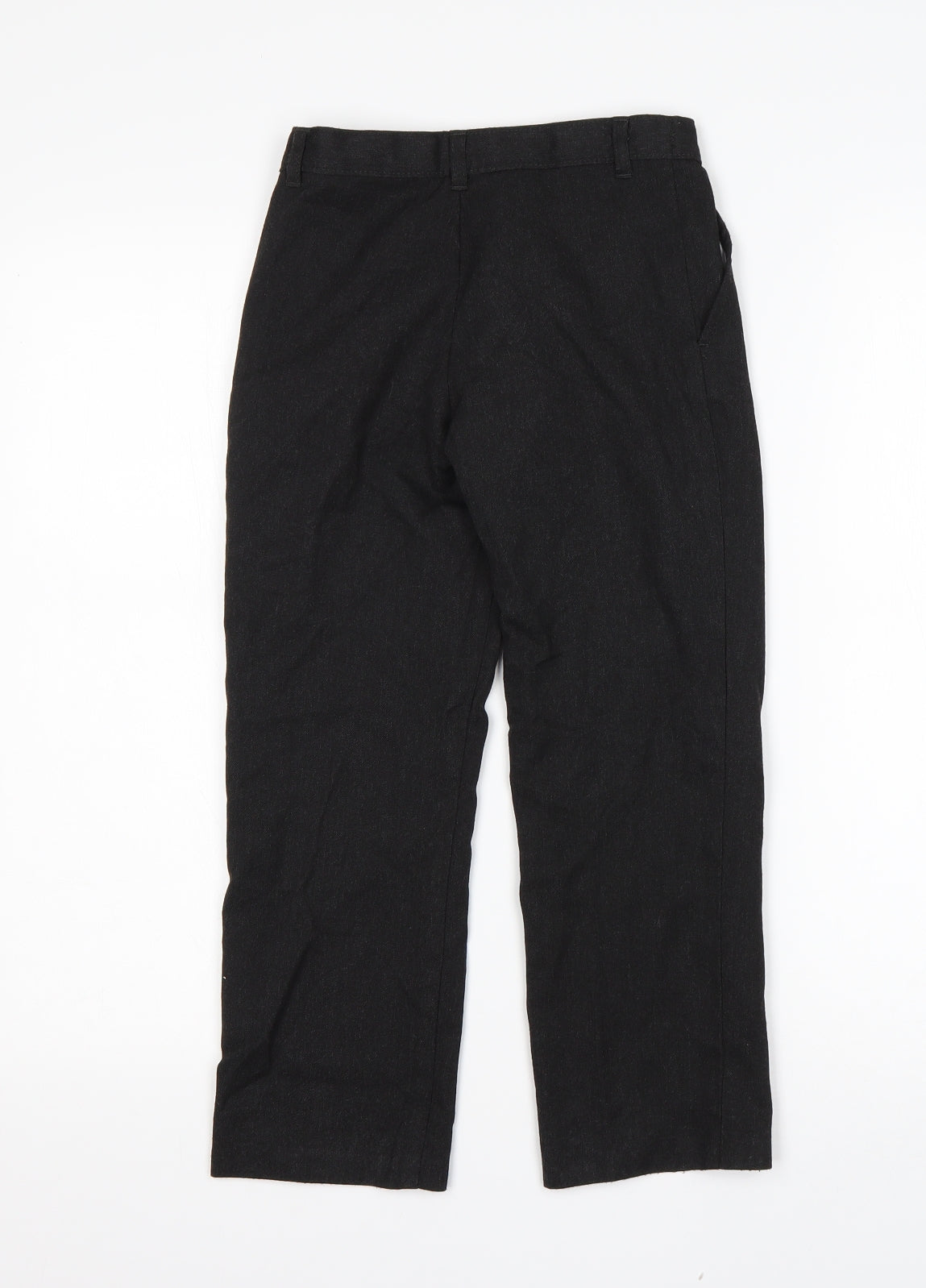 George Boys Grey  Polyester Dress Pants Trousers Size 6-7 Years  Regular