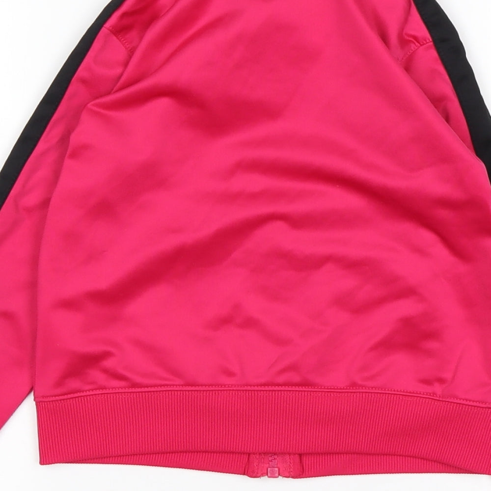 Nike Girls Pink   Windbreaker Jacket Size 5-6 Years