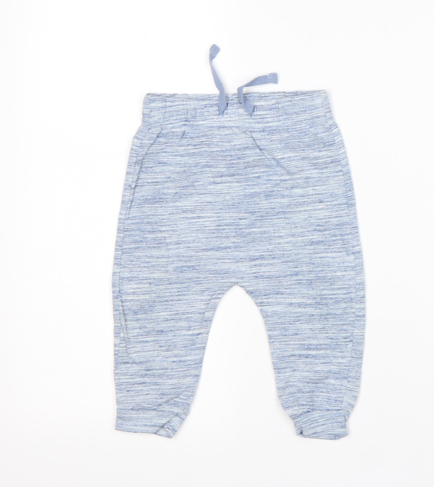 George Boys Blue  Cotton Sweatpants Trousers Size 6-9 Months