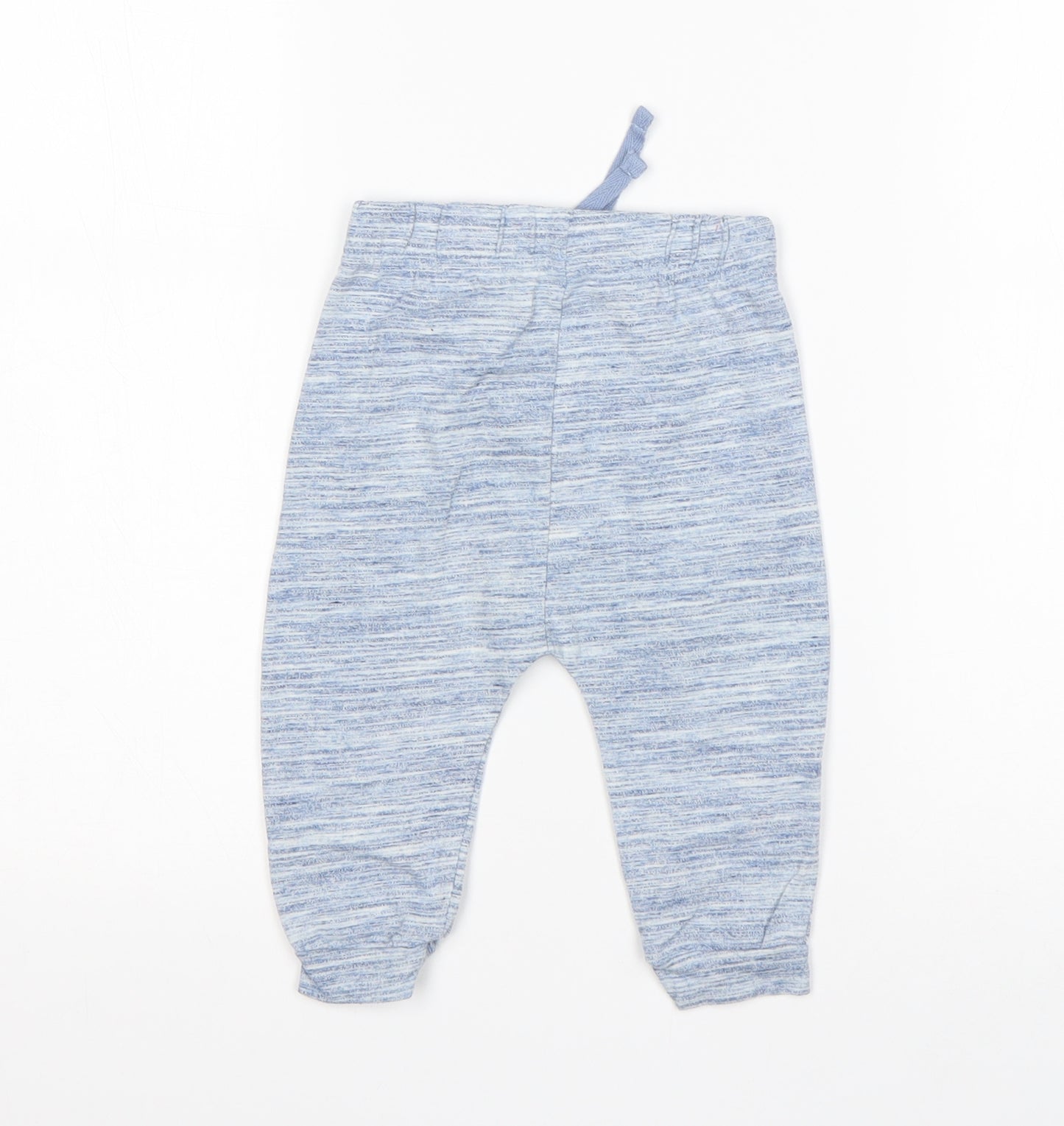 George Boys Blue  Cotton Sweatpants Trousers Size 6-9 Months