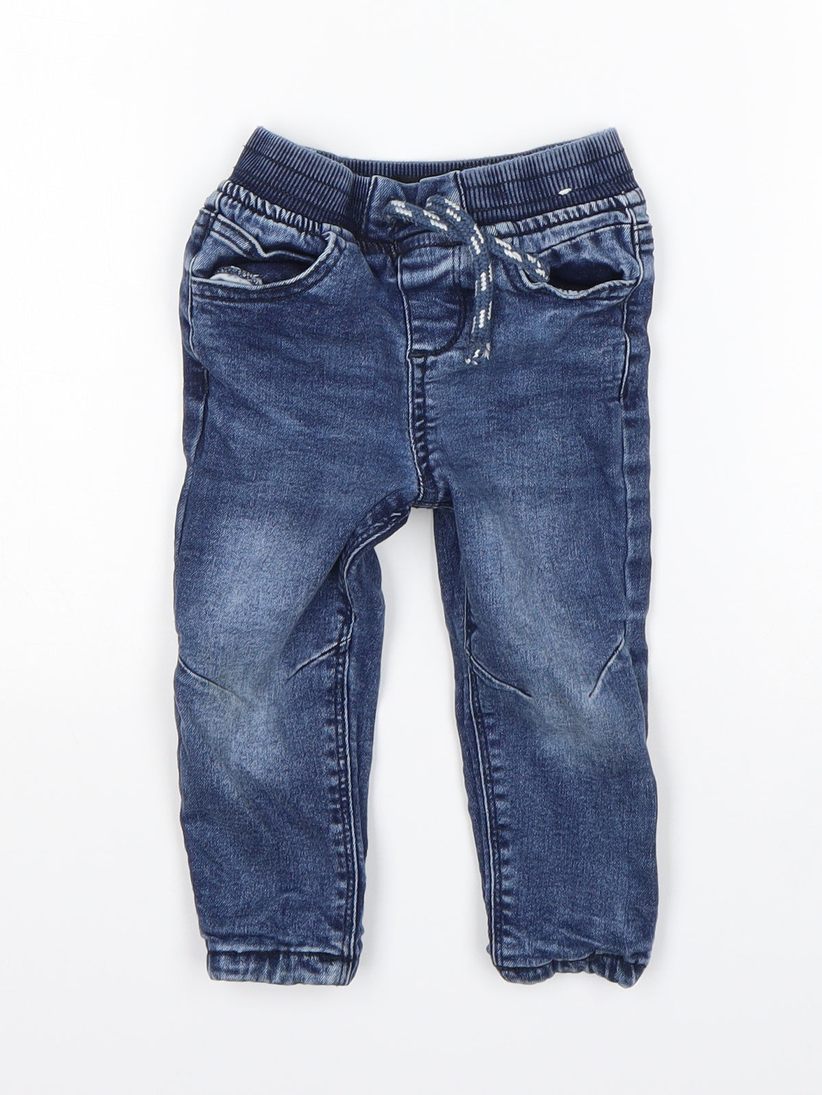 Denim Co Boys Blue  Cotton  Jeans Size 12-18 Months