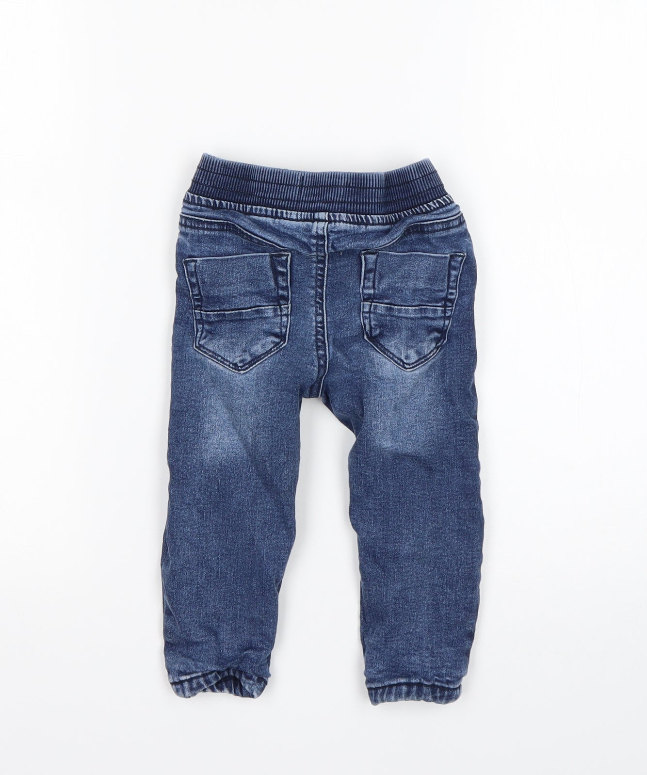Denim Co Boys Blue  Cotton  Jeans Size 12-18 Months
