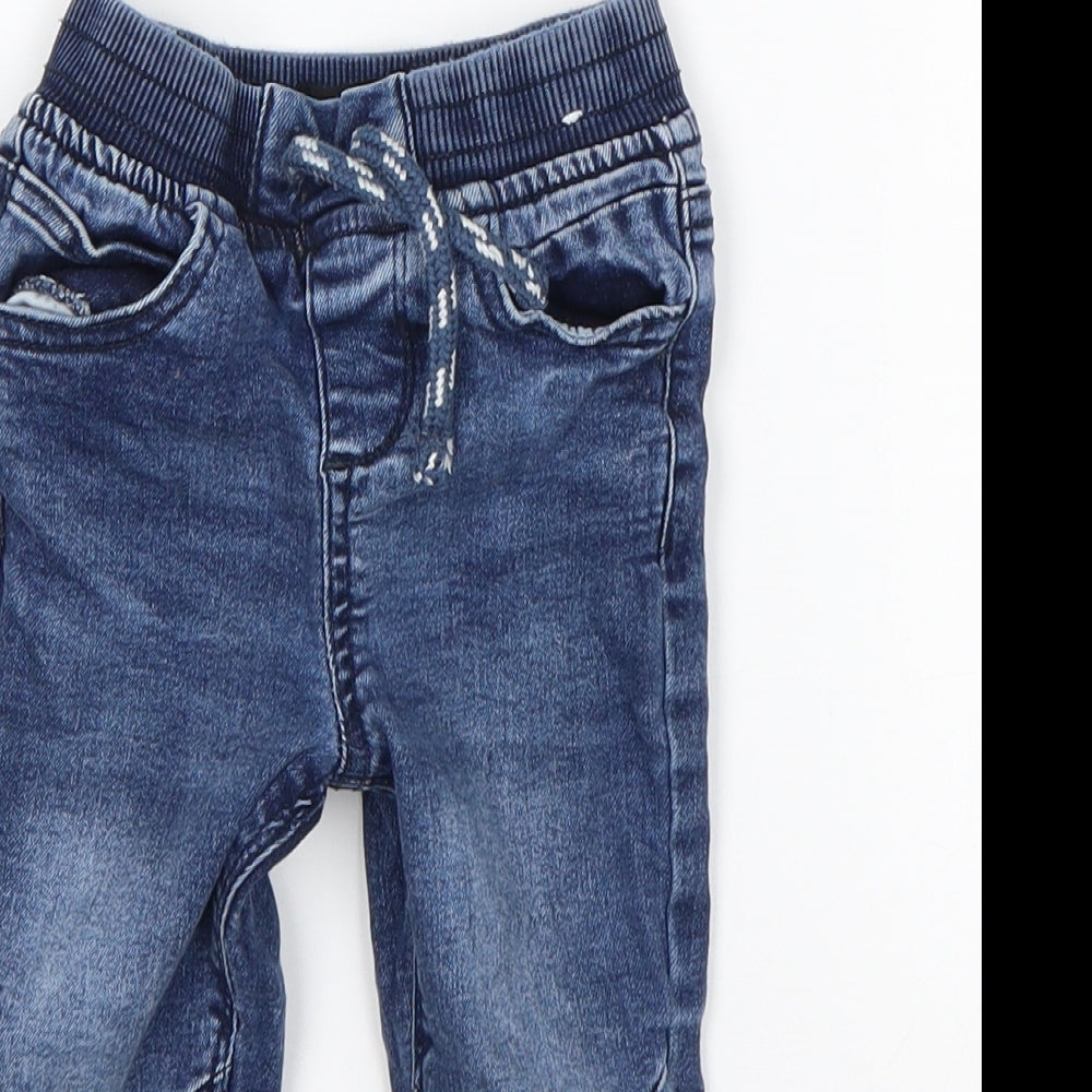 Denim Co Boys Blue  Cotton  Jeans Size 12-18 Months