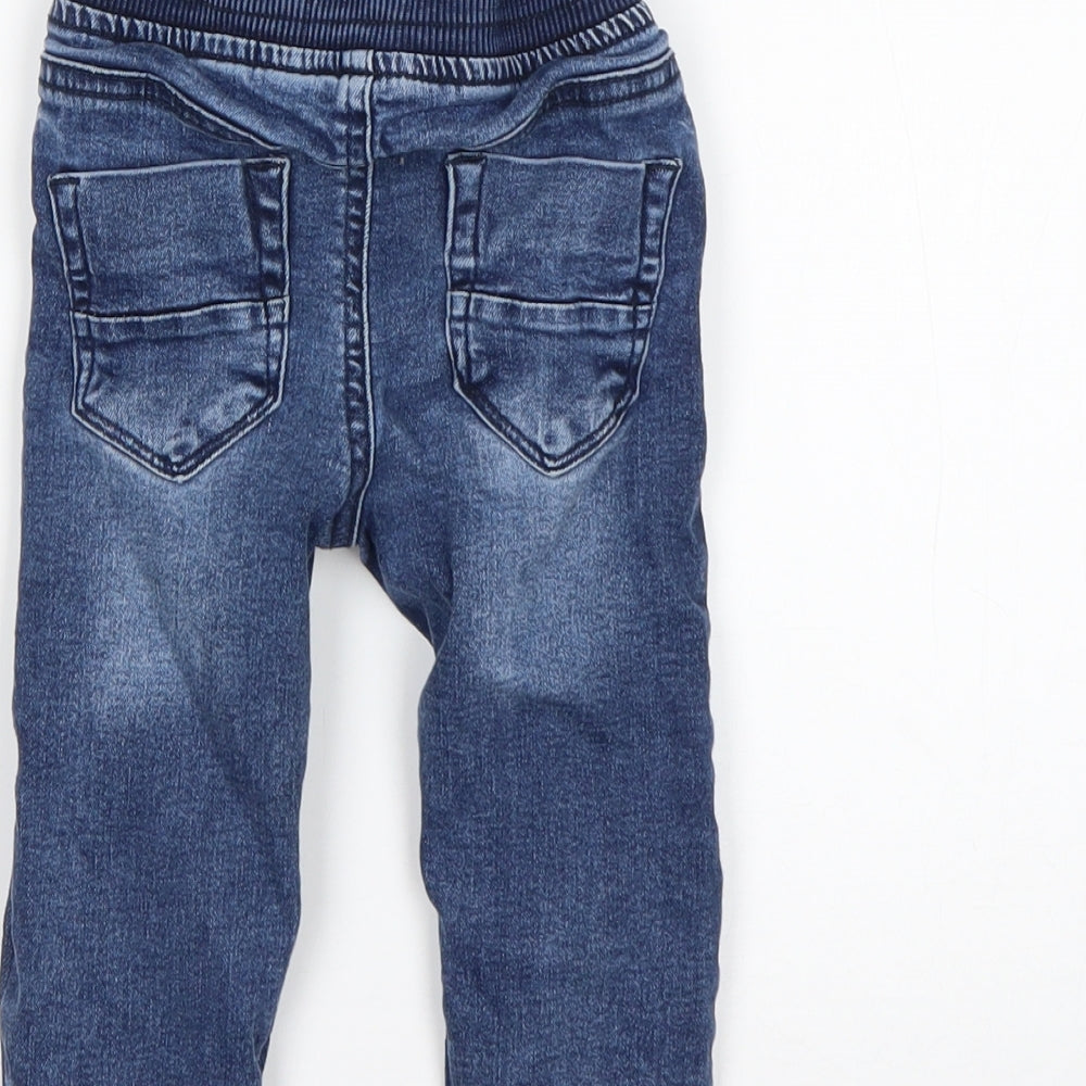 Denim Co Boys Blue  Cotton  Jeans Size 12-18 Months
