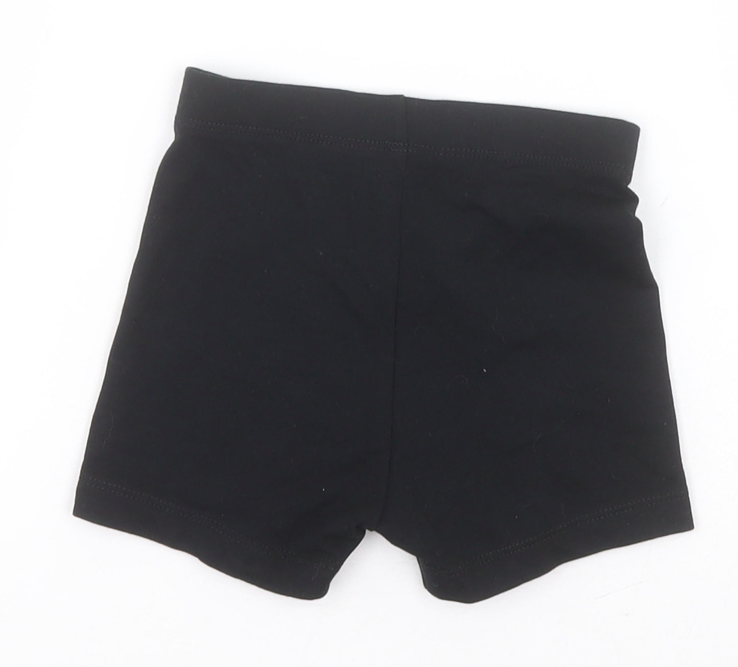 George Boys Black  Cotton Compression Shorts Size 4-5 Years  Regular
