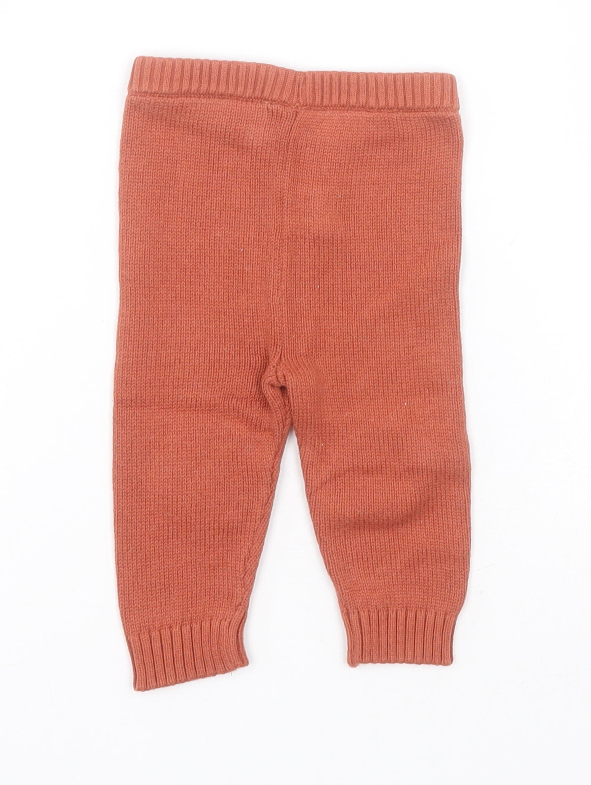 F&F Baby Brown  Cotton Sweatpants Leggings Size 3-6 Months
