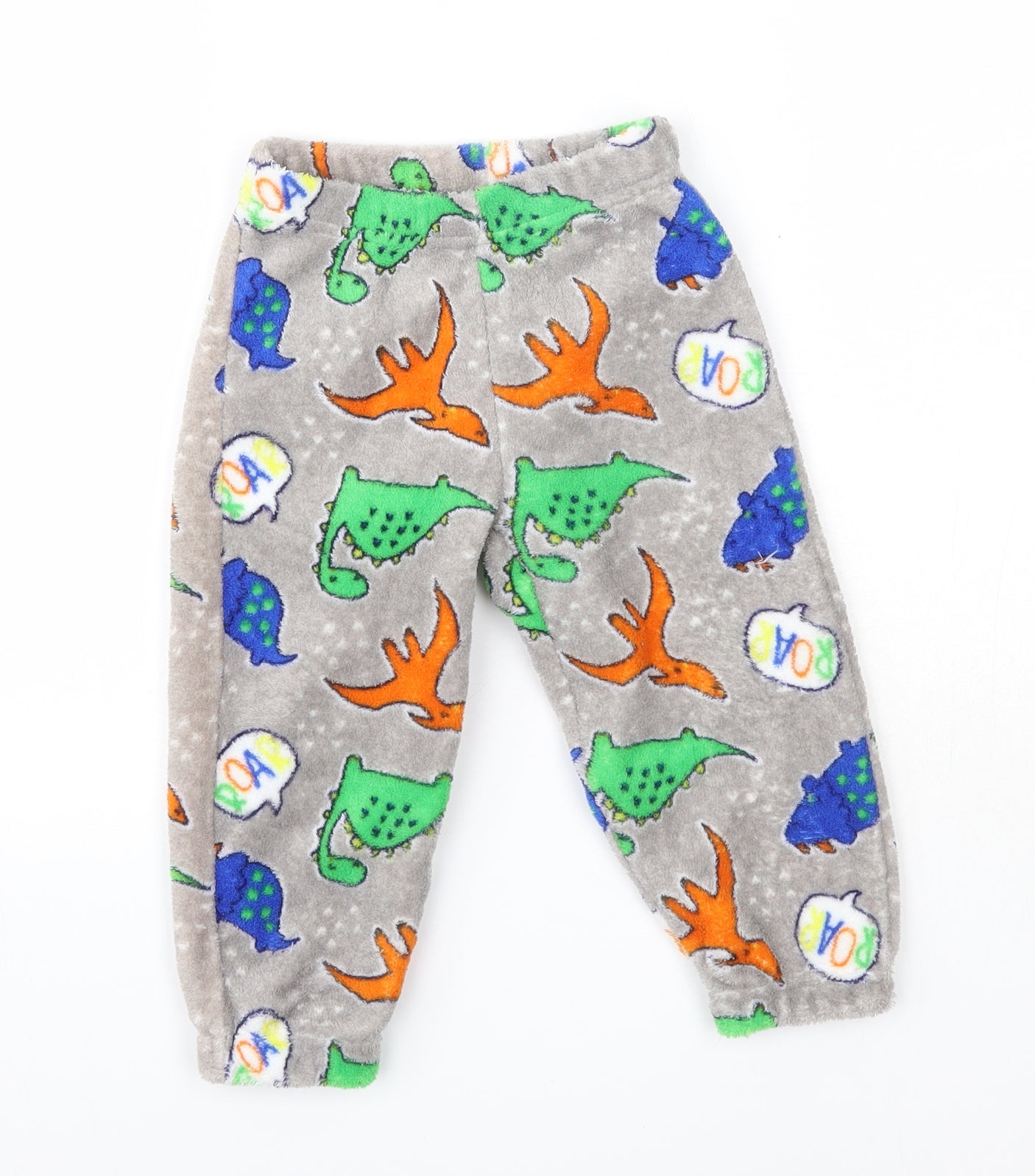 B&M Boys Multicoloured Plaid Polyester  Pyjama Pants Size 2-3 Years