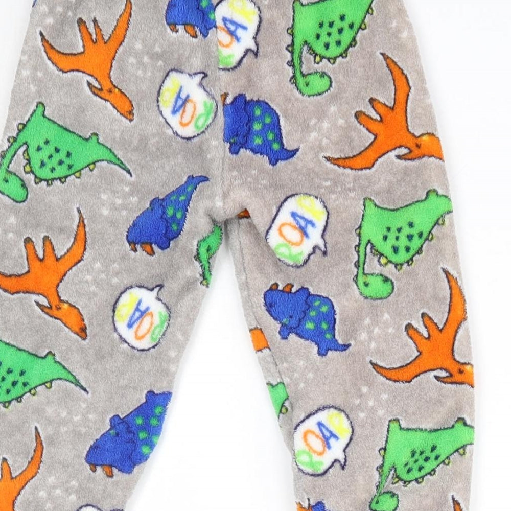 B&M Boys Multicoloured Plaid Polyester  Pyjama Pants Size 2-3 Years