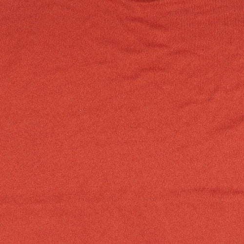 Pep & Co Womens Orange High Neck  Polyester Pullover Jumper Size 8