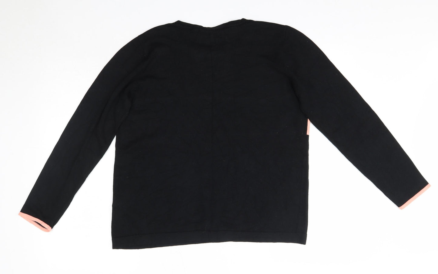 Wallis Womens Multicoloured Round Neck  Viscose Pullover Jumper Size 16