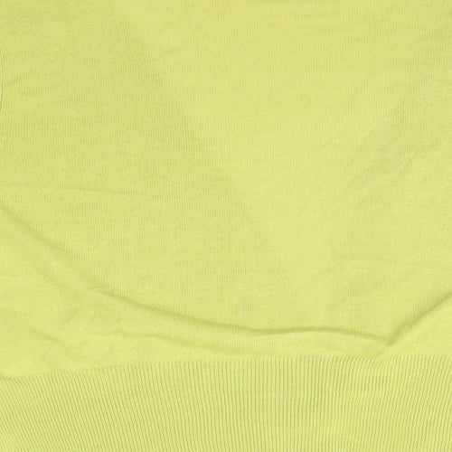 Wallis Womens Green  Viscose Basic Blouse Size 16 Round Neck
