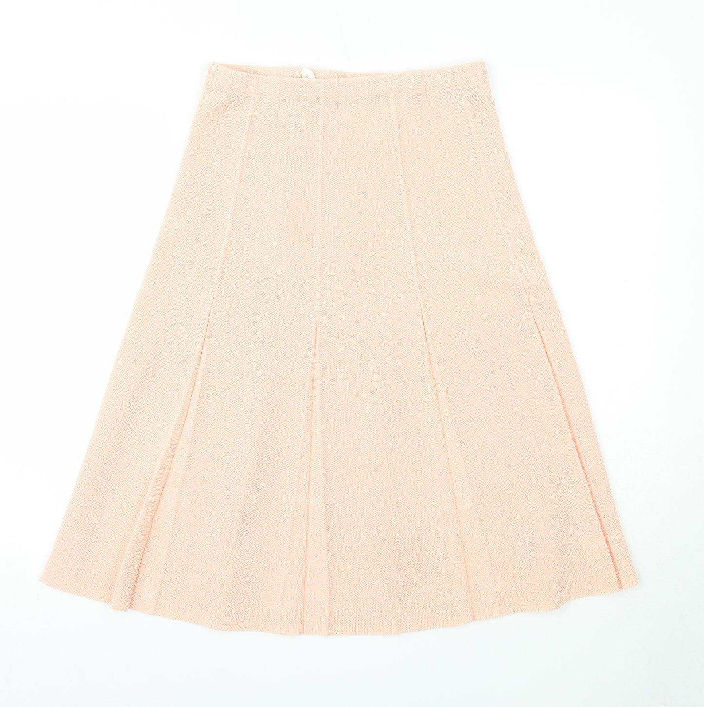 Preowrn Womens Pink  Polyester A-Line Skirt Size 8    - Dacron Heavy