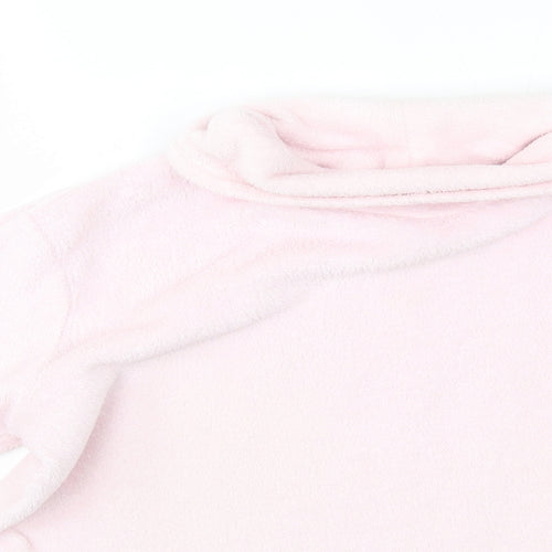 Matalan Womens Pink Solid Polyester Top Pyjama Top Size M
