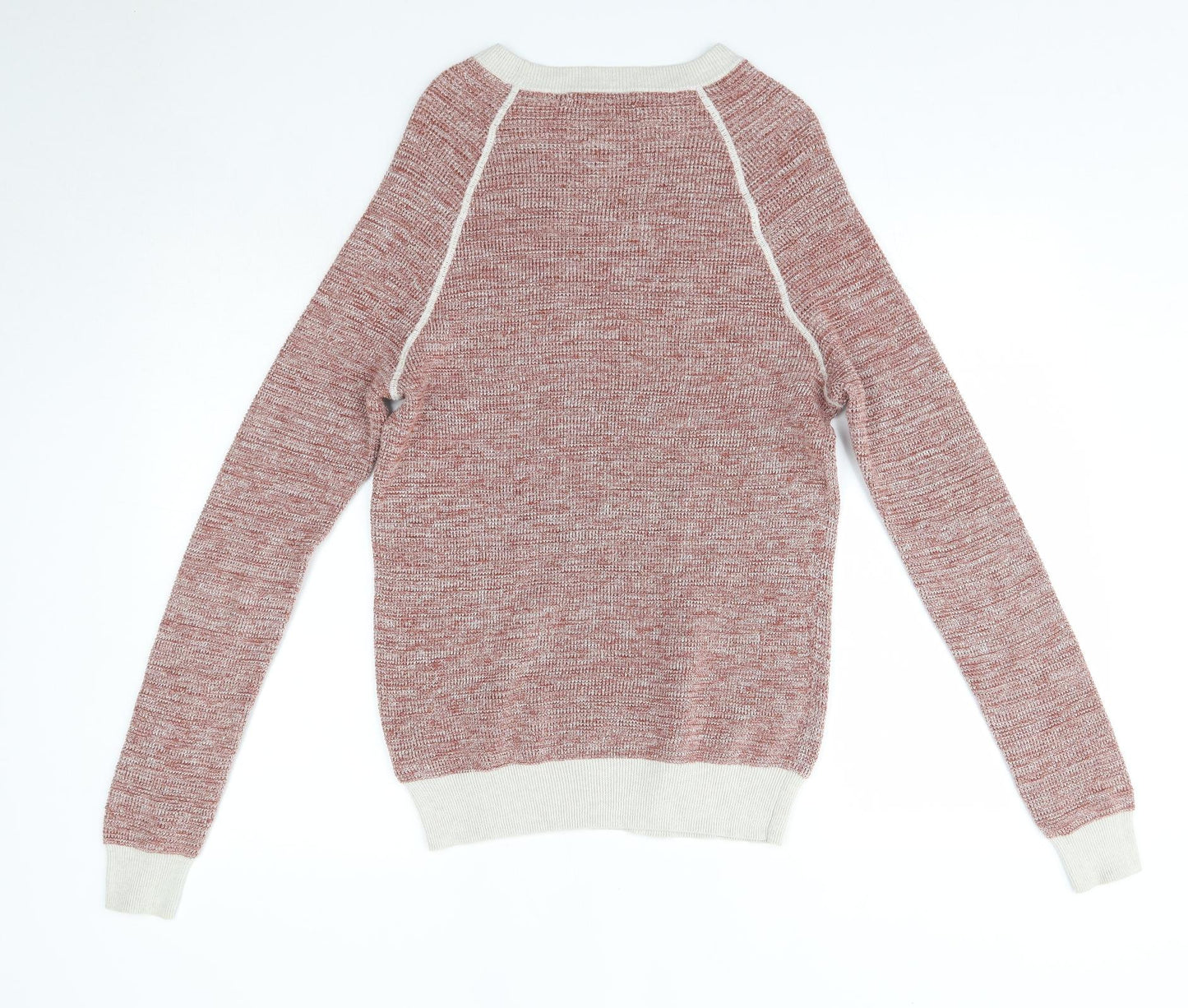 NEXT Mens Brown Round Neck  Cotton Pullover Jumper Size M