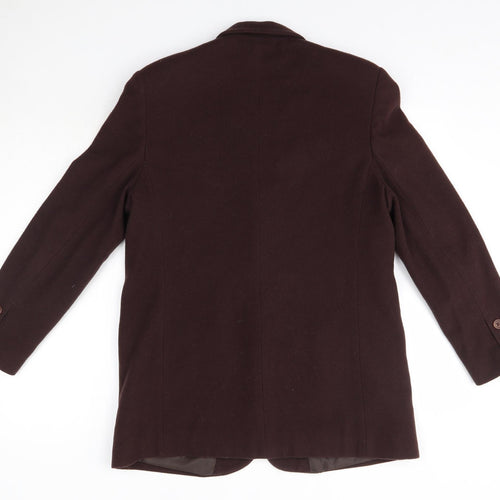 Classic Womens Brown   Overcoat Coat Size 12