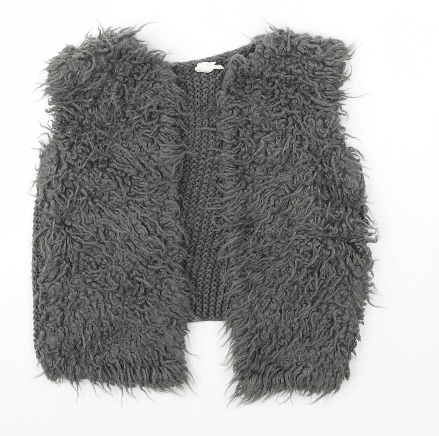 YD Girls Grey   Gilet Jacket Size 6-7 Years