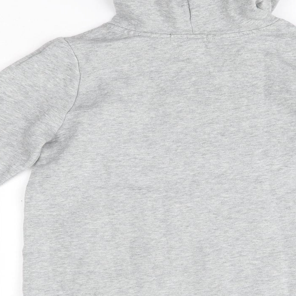 Gap Girls Grey  Cotton Pullover Hoodie Size 8-9 Years