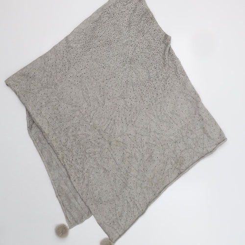 Jigsaw Womens Grey   Overcoat Poncho One Size