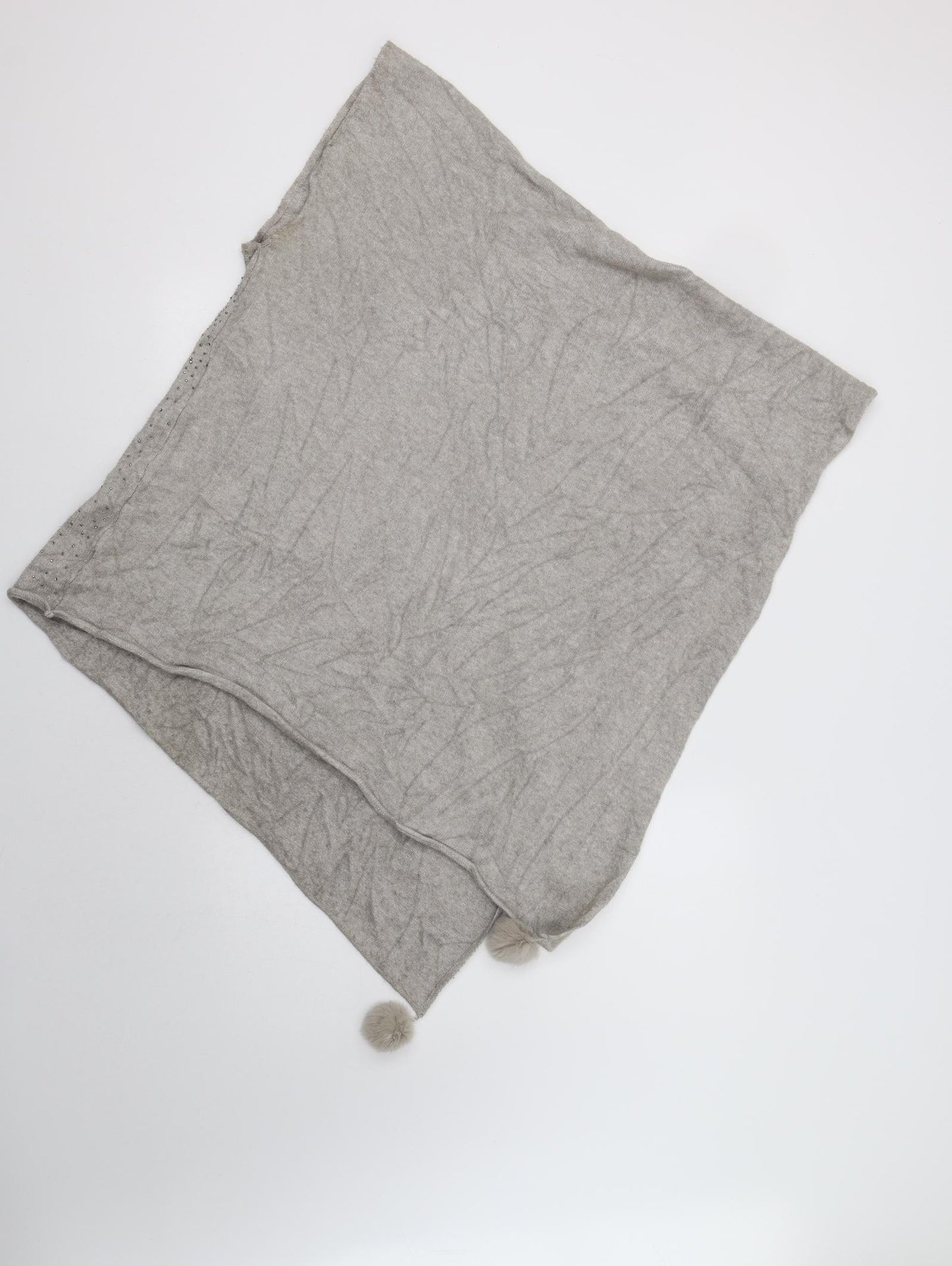 Jigsaw Womens Grey   Overcoat Poncho One Size