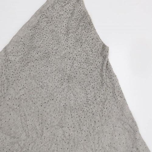 Jigsaw Womens Grey   Overcoat Poncho One Size
