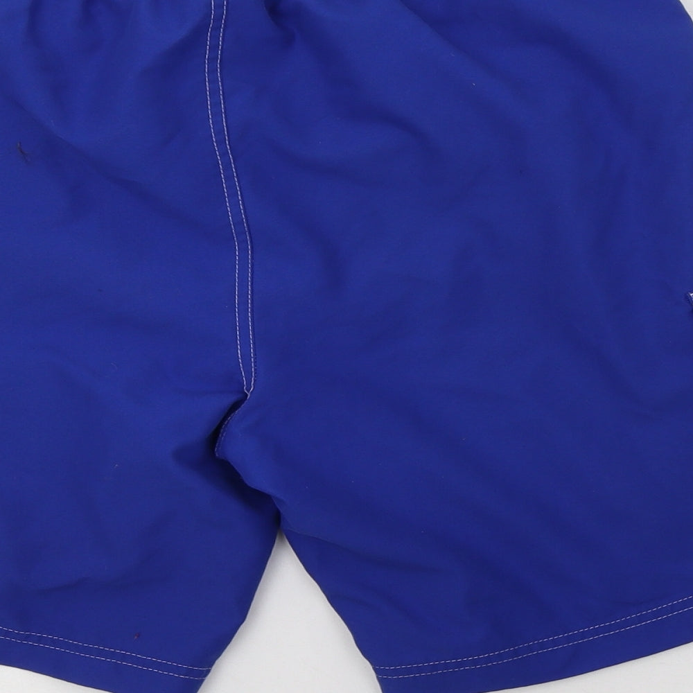 NEXT Mens Blue  Polyester Bermuda Shorts Size M L10 in Regular Drawstring
