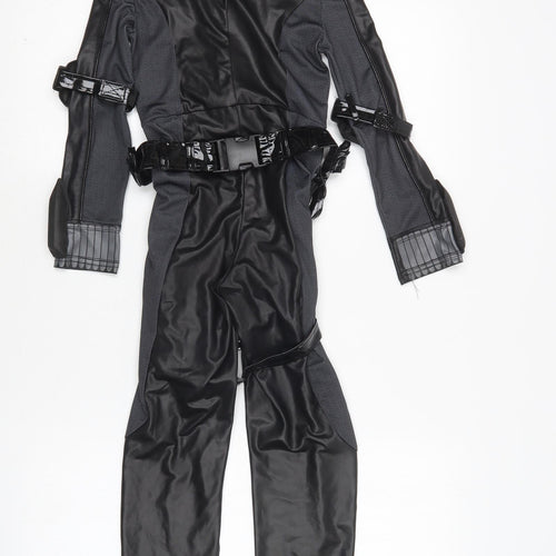Disney  Girls Black  Cotton Jumpsuit One-Piece Size 4-5 Years   - Fancy Dress