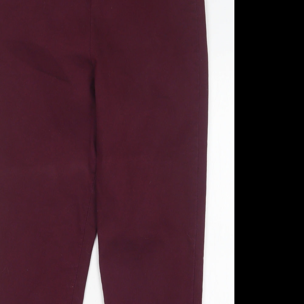 George Womens Purple  Cotton Jegging Jeans Size 18 L27 in Regular
