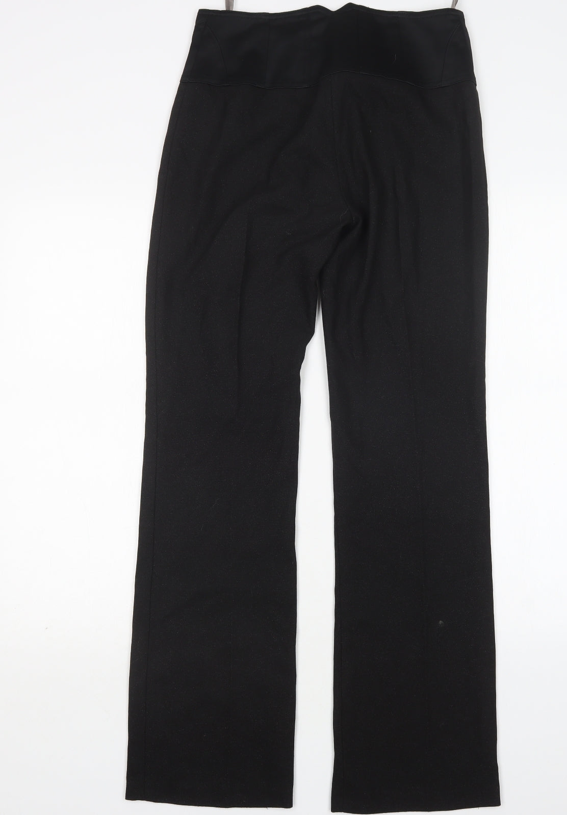 River Island Womens Black  Polyester Trousers  Size 6 L32 in Regular