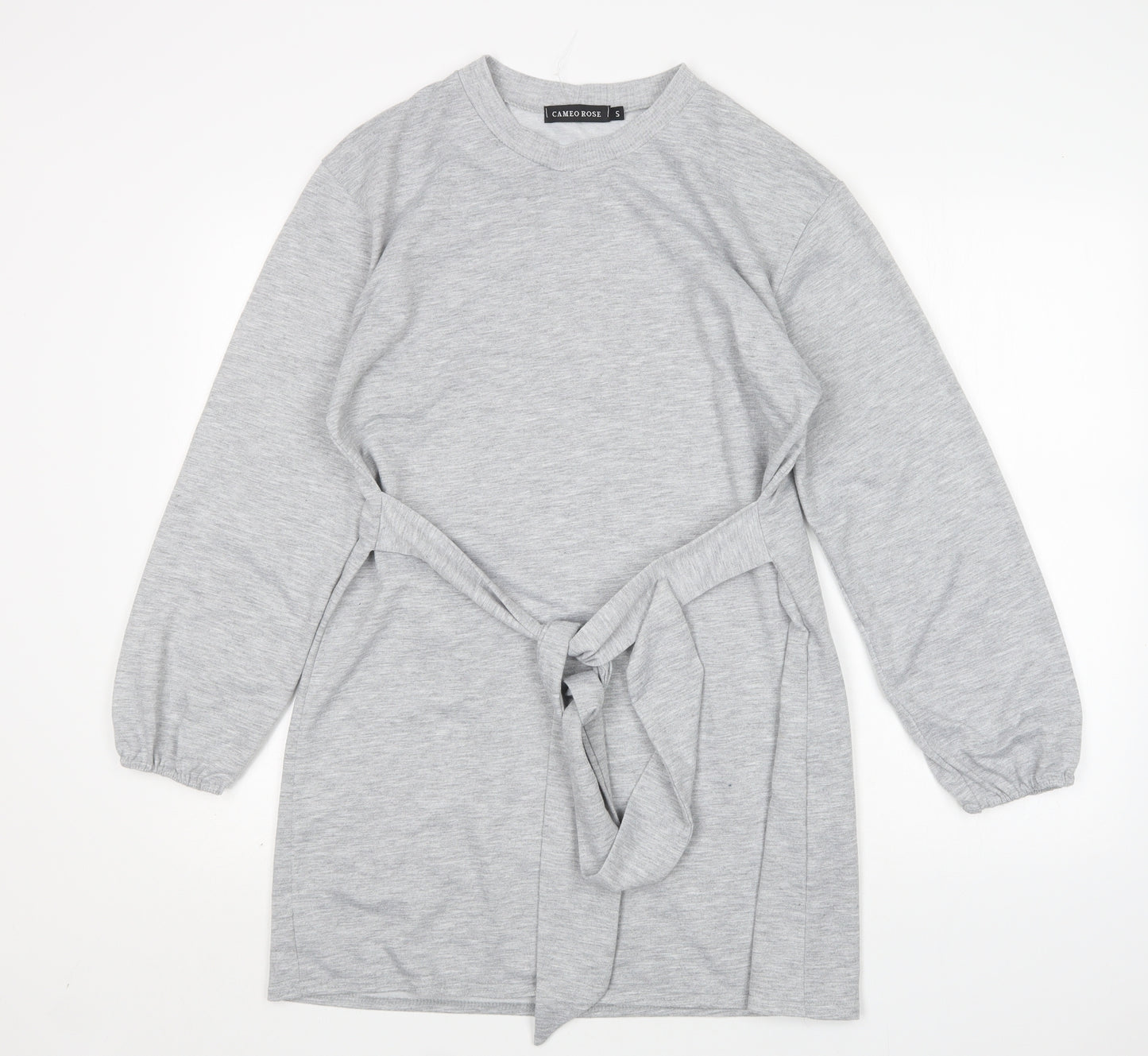 cameo rose Womens Grey  Polyester Jumper Dress  Size S  Round Neck