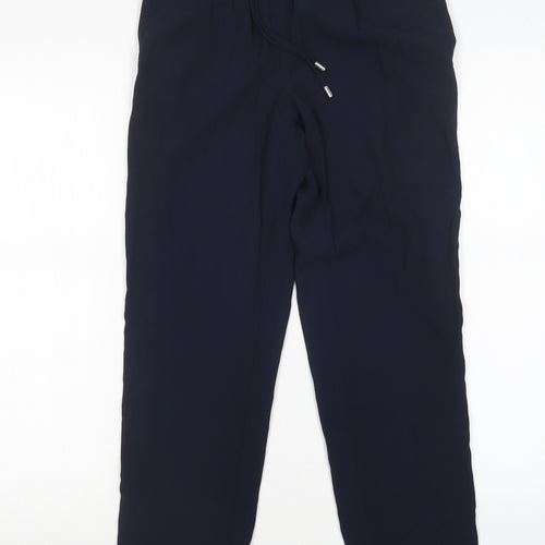 M&S Womens Multicoloured  Polyester Trousers  Size 6 L28 in Regular