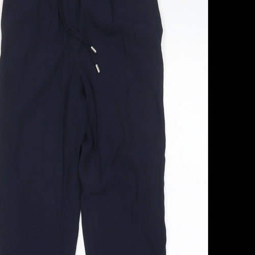 M&S Womens Multicoloured  Polyester Trousers  Size 6 L28 in Regular