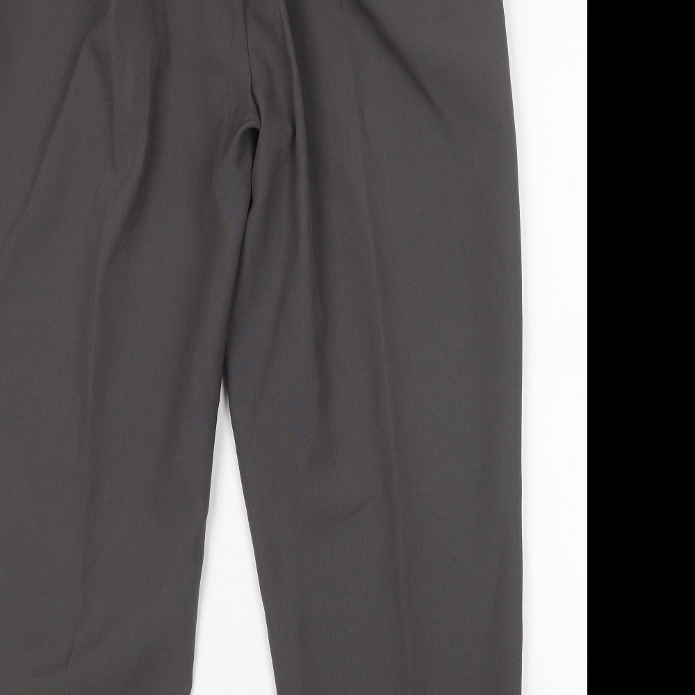 Preworn Womens Grey   Trousers  Size 14 L26 in Regular