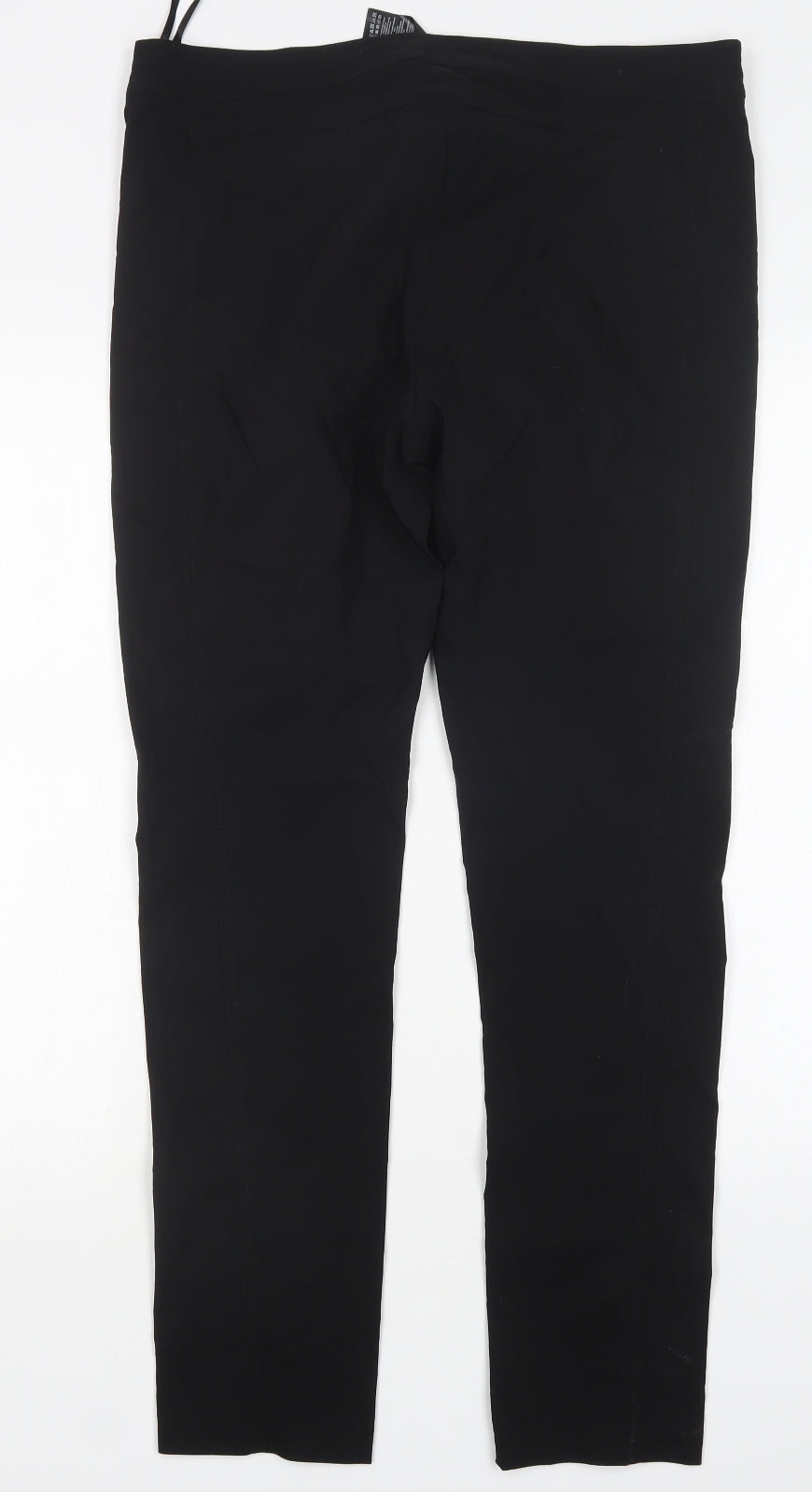 F&F Womens Black  Viscose Trousers  Size 16 L30 in Regular