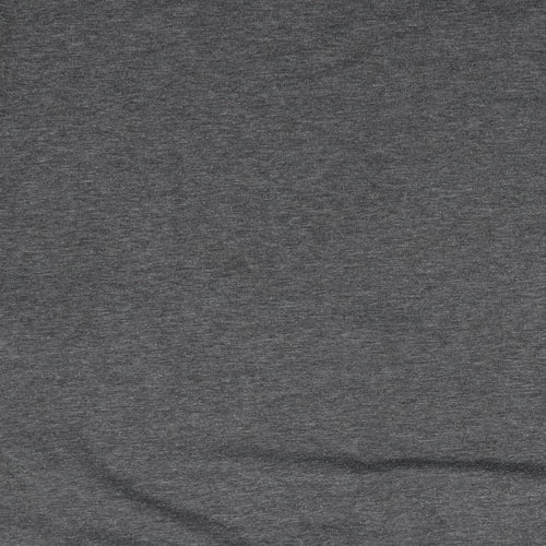 JACHS Mens Grey  Polyester Pullover Sweatshirt Size M   - Dark Grey Mix