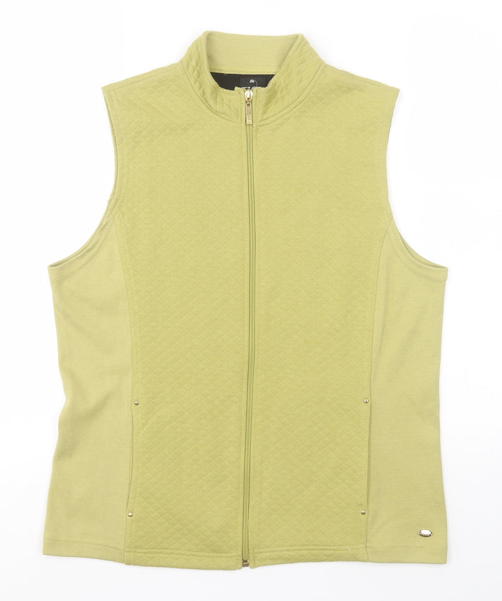 Tigi Womens Green Jacket Size 10
