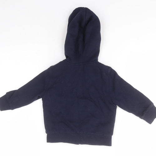 Gap Boys Blue  Cotton Full Zip Hoodie Size 2 Years