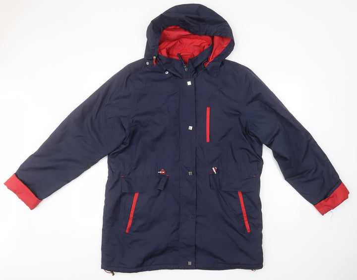 Classics Womens Blue   Rain Coat Coat
