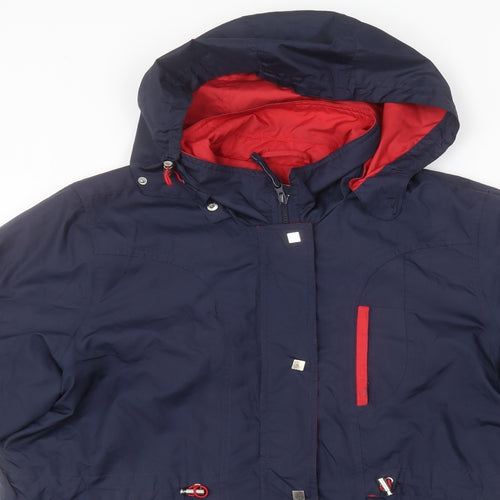 Classics Womens Blue   Rain Coat Coat