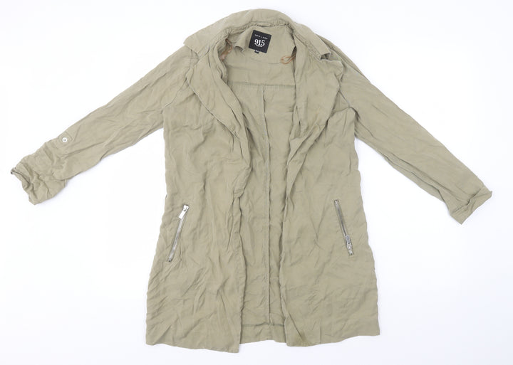 New Look Girls Beige   Overcoat Coatigan Size 10-11 Years