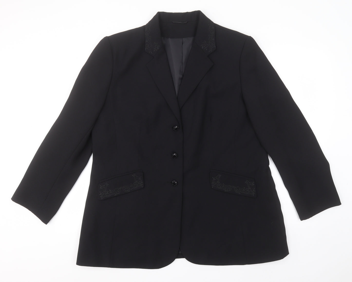 Preworn Womens Black   Jacket Blazer
