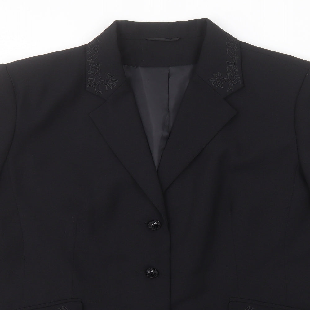 Preworn Womens Black   Jacket Blazer