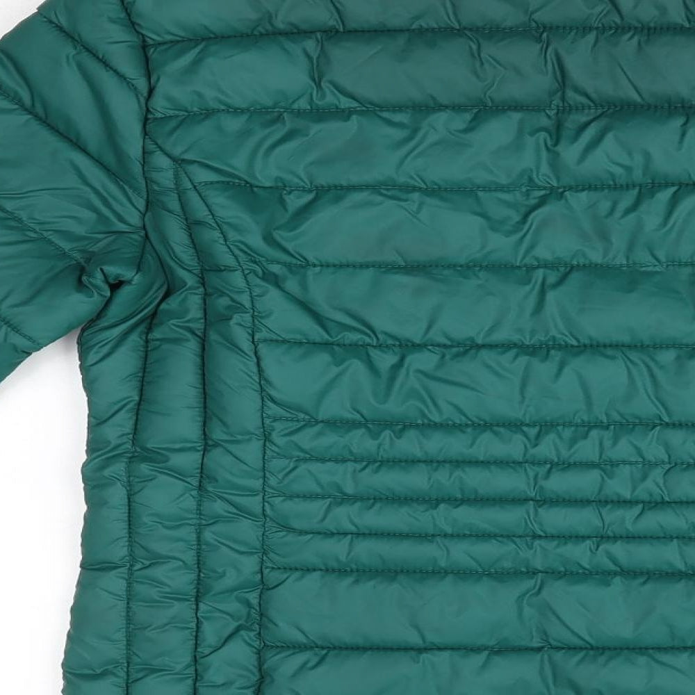 Primark Womens Green   Jacket Coat Size XS   - Extra Light