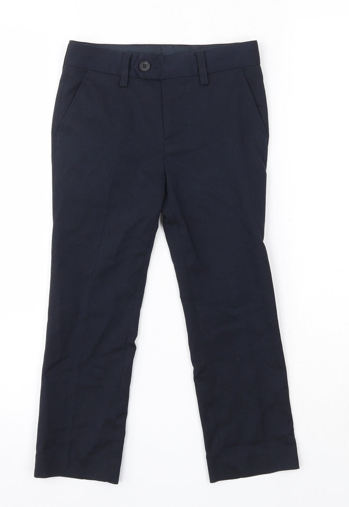 NEXT Boys Blue  Polyester Dress Pants Trousers Size 5 Years  Regular