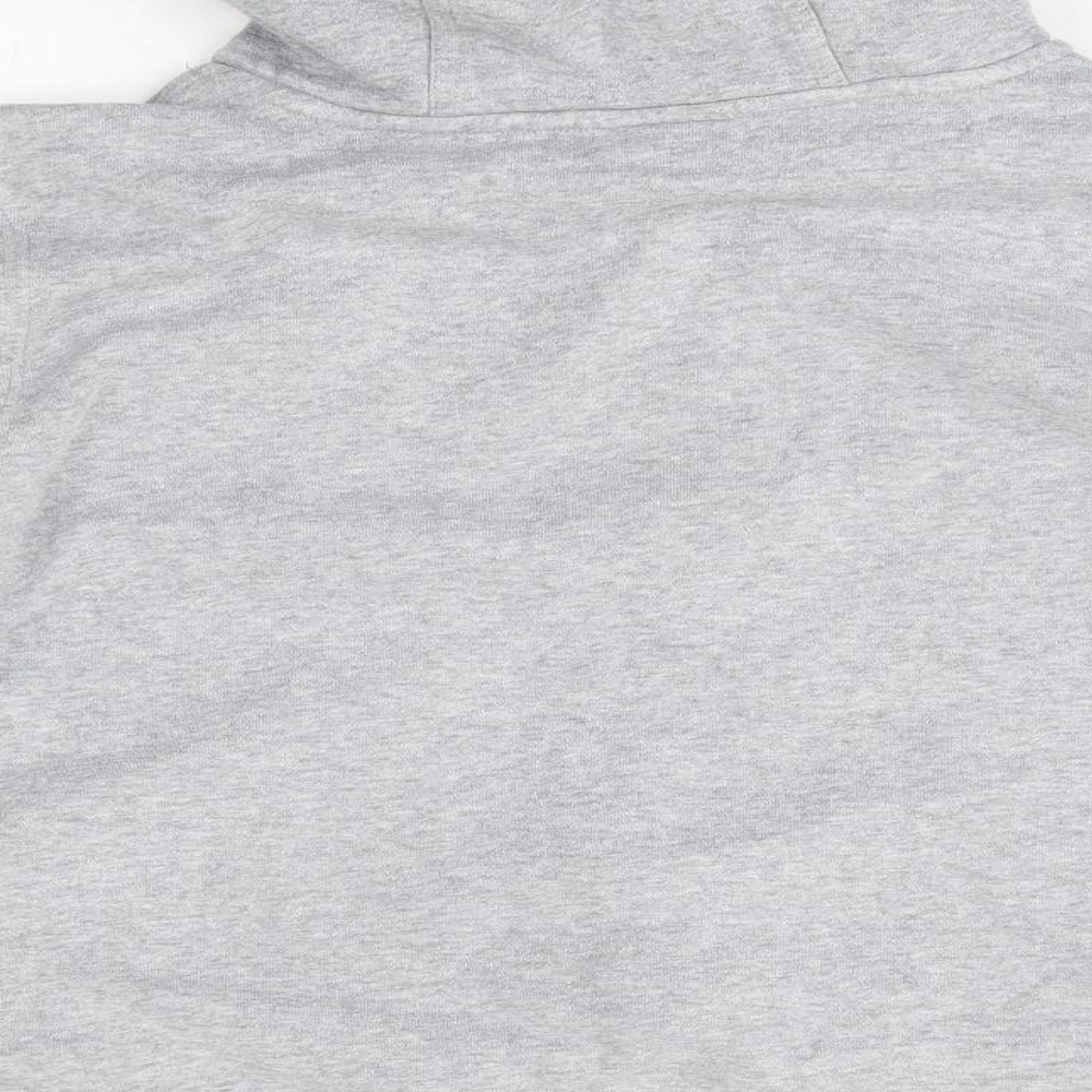 Nike Boys Grey  Cotton Pullover Hoodie Size 12-13 Years